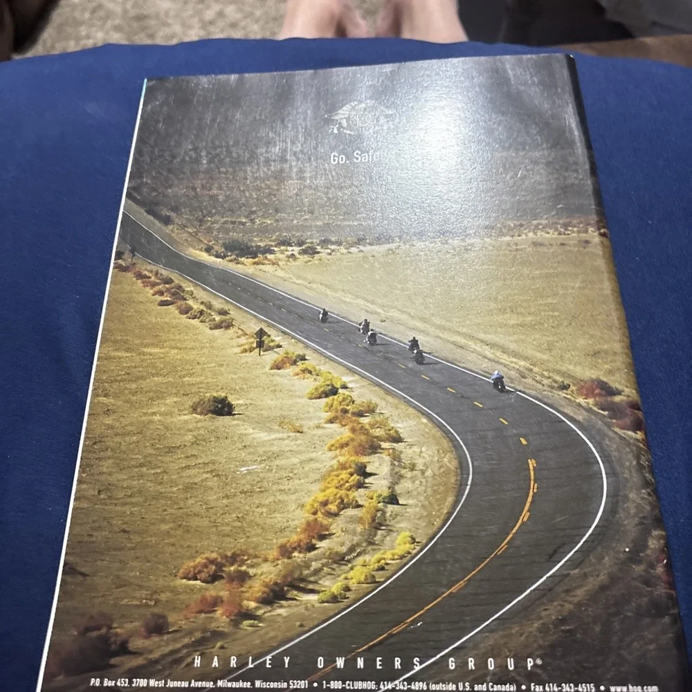 2000 H.O.G. Harley Davidson Owners Group America's Touring Handbook Manual